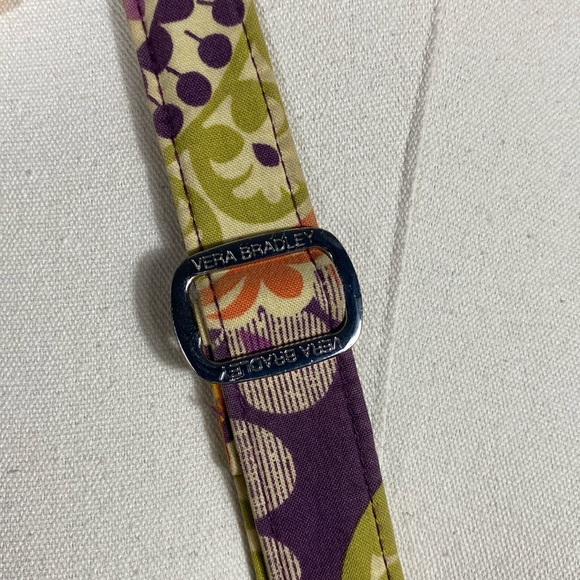 Vera Bradley Retired Plum Crazy Colorful Patterned Crossbody Shoulder Bag - Picture 4 of 16